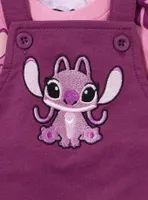 Disney Lilo & Stitch Angel Infant Overall Set - BoxLunch Exclusive