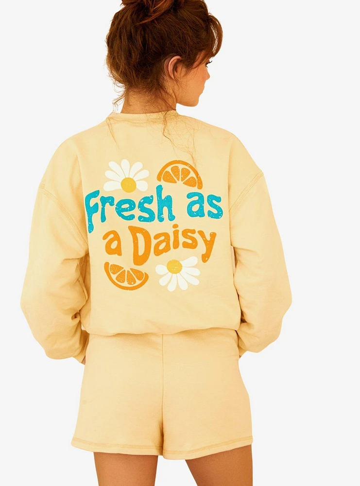 Dippin' Daisy's Fresh As A Daisy Crewneck Sweatshirt