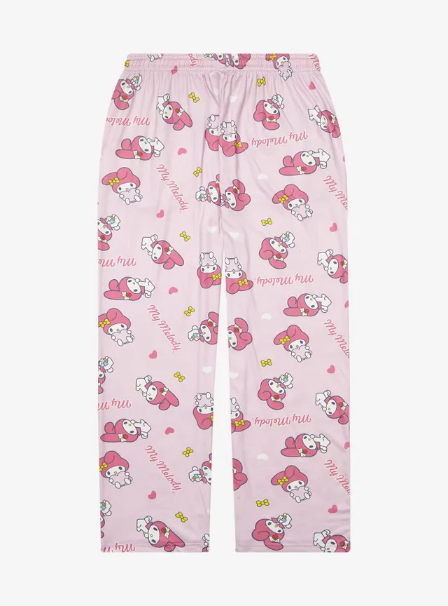 Boxlunch Sanrio My Melody Allover Print Women's Plus Sleep Pants