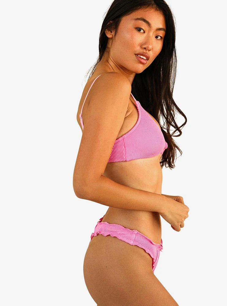 Dippin' Daisy's Zen Swim Top Pink Stripe