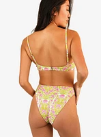 Dippin' Daisy's Zen Swim Top Multi-Colored Floral