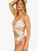 Dippin' Daisy's Bay Breeze One Piece Multi-Colored Ripples