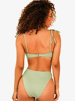 Dippin' Daisy's Seashore Swim Bottom Eucalyptus Green