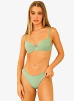 Dippin' Daisy's Gigi Swim Top Eucalyptus Green