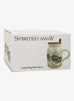 Studio Ghibli® Spirited Away Soot Sprites Lidded Mug With Spoon