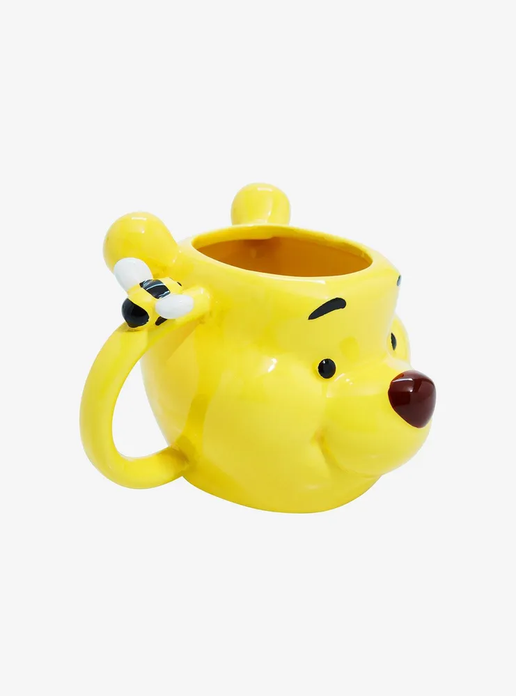 Disney Winnie The Pooh Face Figural Mug