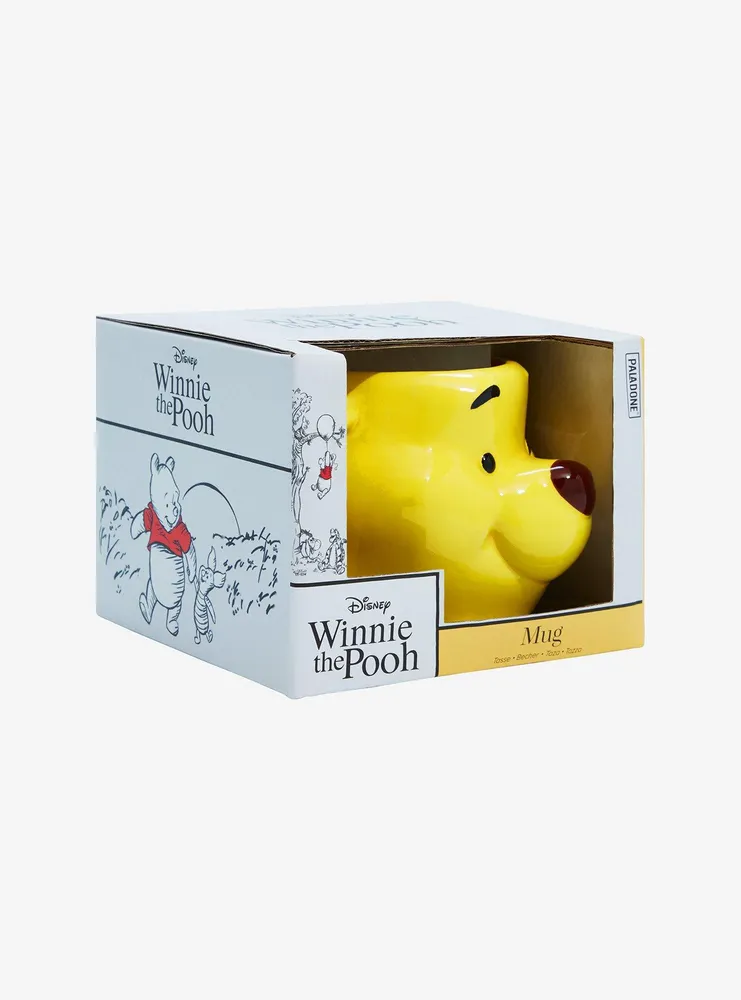 Disney Winnie The Pooh Face Figural Mug