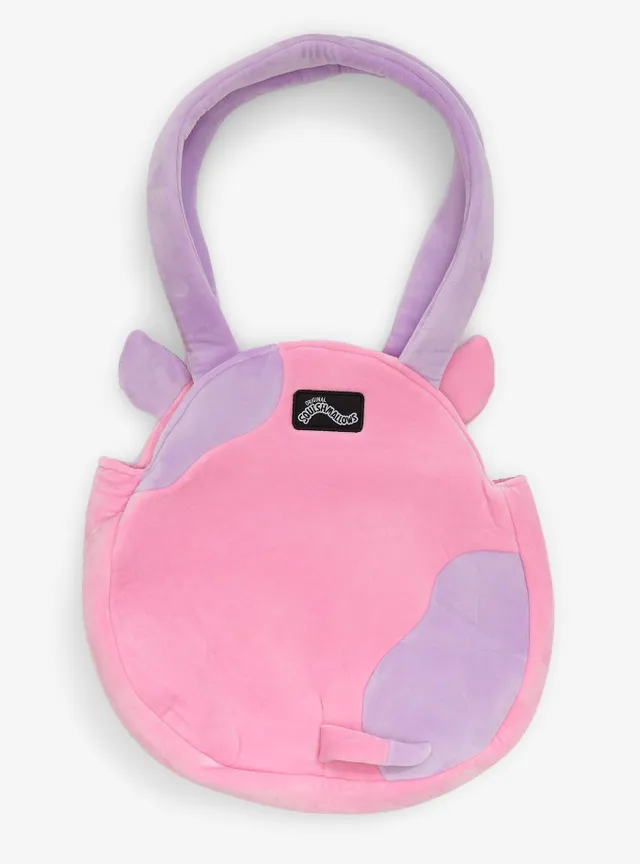 Hot Topic Squishmallows Patty The Cow Plush Tote Bag