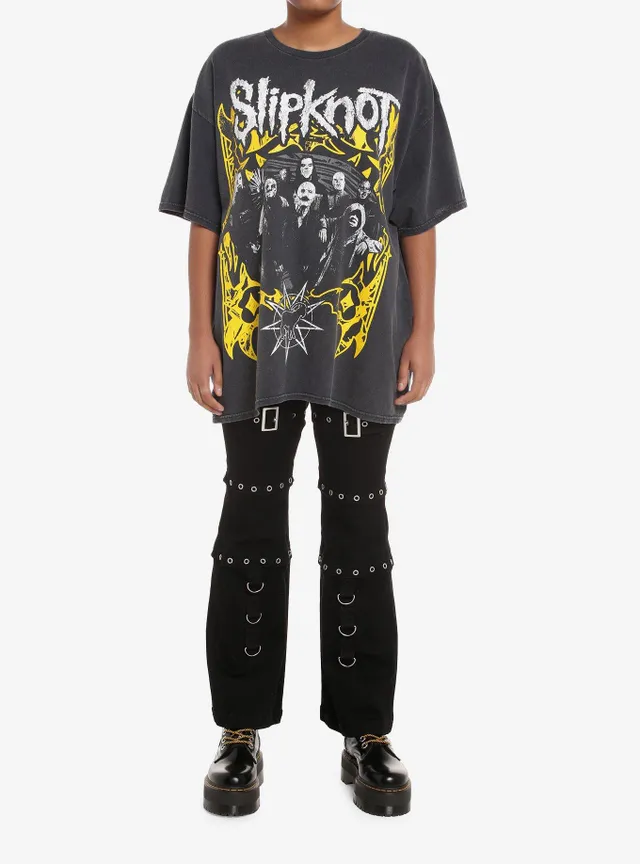 Hot Topic Slipknot Group Photo Girls Oversized T-Shirt