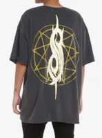 Slipknot Group Photo Girls Oversized T-Shirt