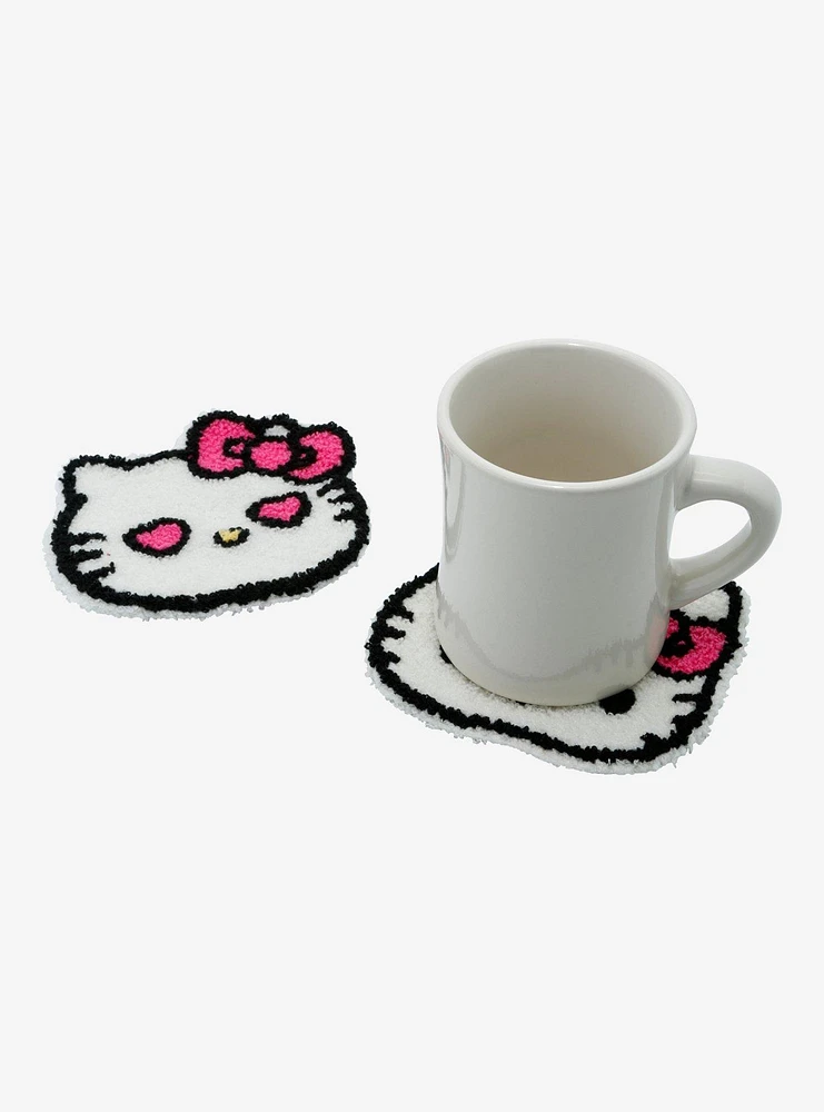 Hello Kitty Knit Coaster Set