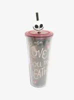 The Nightmare Before Christmas Love You To Death Acrylic Travel Cup