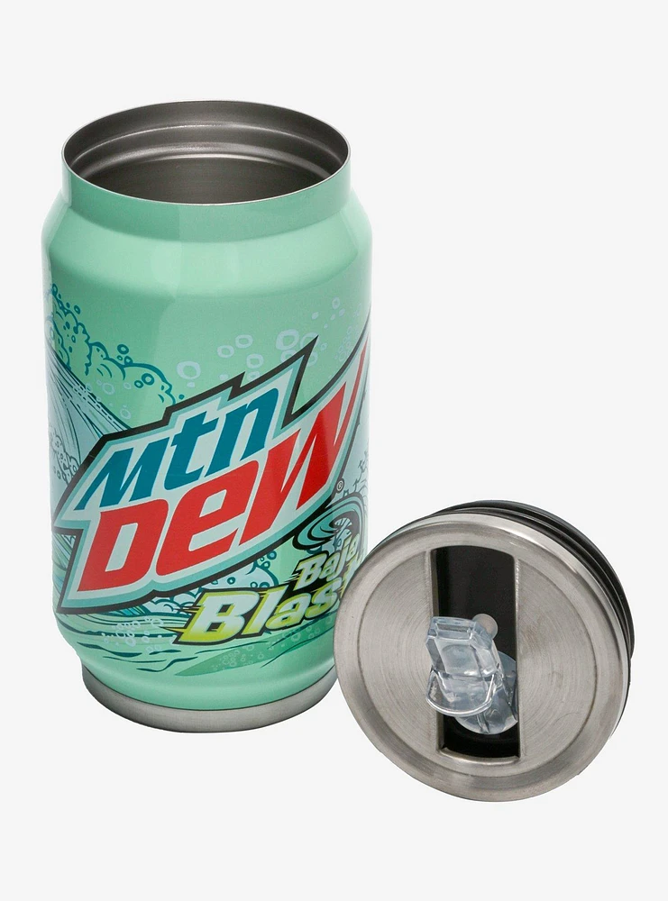 Mountain Dew Baja Blast Soda Can Water Bottle