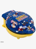 Uncanny Brands Sonic the Hedgehog Mini Waffle Maker