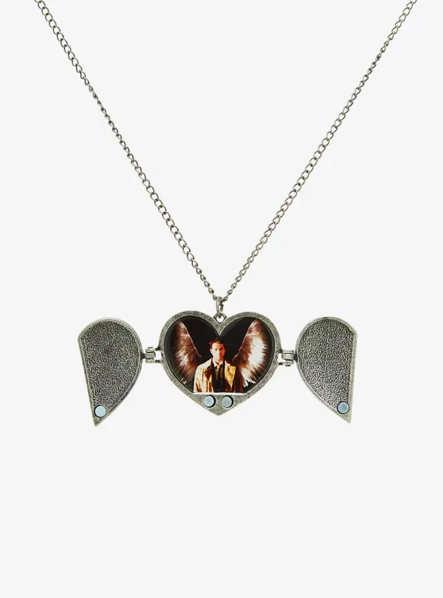 Fnaf Exotic Butters Wql Heart Active Angel Wing Necklace Beautiful Pendant  Fashion Jewelry