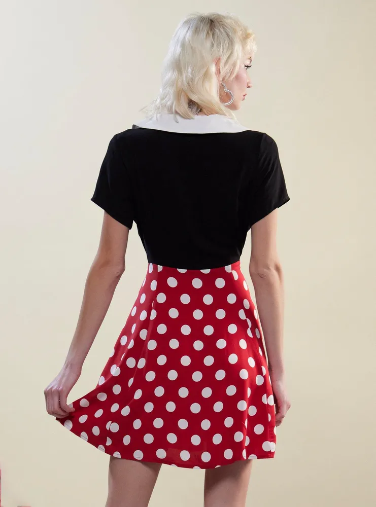 Disney Minnie Mouse Polka Dot Retro Dress