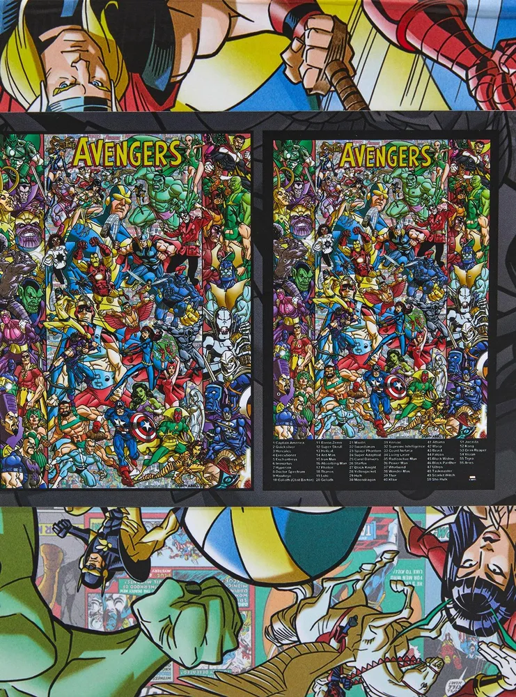 Marvel Avengers 60th Anniversary 5000-Piece Puzzle