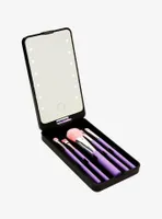Sanrio Kuromi Mirrored Travel Makeup Brush Holder and Brush Set - BoxLunch Exclusive