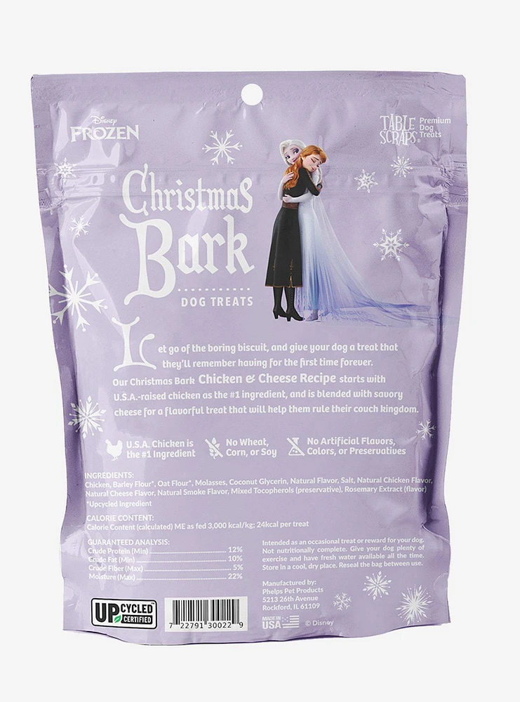 Disney Frozen Christmas Bark Chicken & Cheese Dog Treats 5 oz. (2-Pack)