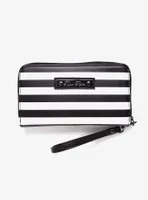 Rock Rebel Edward Scissorhands Stripe Zipper Wallet