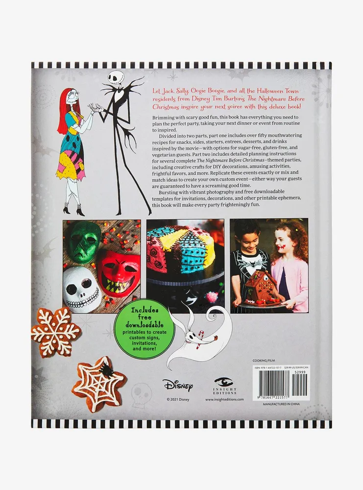 Disney The Nightmare Before Christmas: The Official Cookbook and Entertaining Guide