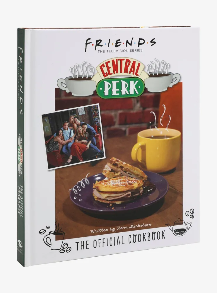 Friends Central Perk Cookbook and Apron Gift Set