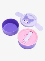 Sanrio Kuromi Round Purple Bento Box