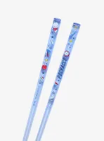 Sanrio Pochacco Blue Chopsticks