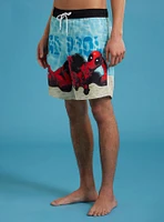 Marvel Deadpool Beach Swim Trunks