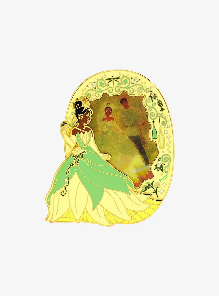 Loungefly Disney The Princess and the Frog Tiana Lenticular Limited Edition Enamel Pin — BoxLunch Exclusive
