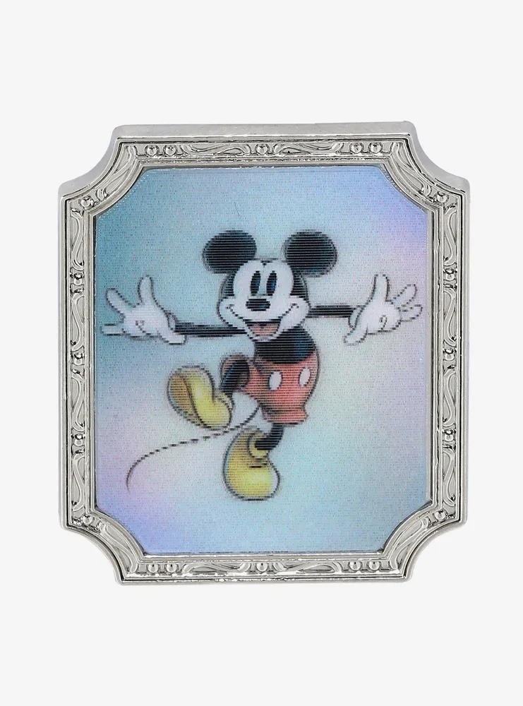 Loungefly Disney100 Mickey Mouse Sketch Lenticular Pin - BoxLunch Exclusive