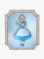 Loungefly Disney100 Alice in Wonderland Alice Sketch Lenticular Pin - BoxLunch Exclusive