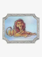 Loungefly Disney100 The Lion King Mufasa and Simba Sketch Lenticular Pin - BoxLunch Exclusive