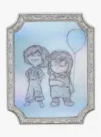 Loungefly Disney100 Up Carl and Ellie Sketch Lenticular Pin - BoxLunch Exclusive