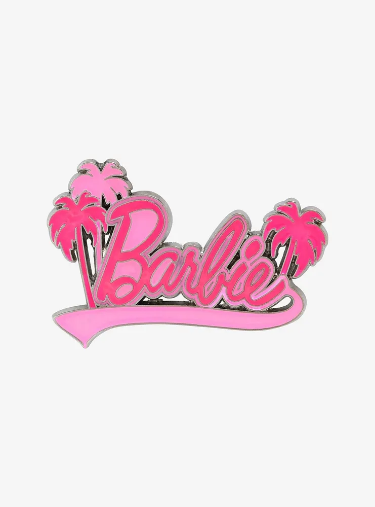 Barbie Palm Tree Logo Enamel Pin - BoxLunch Exclusive