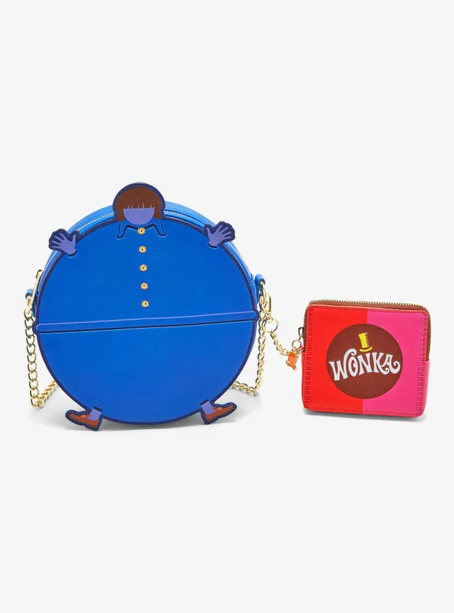 Willy Wonka Golden Ticket Wonka Bar Crossbody with Handles