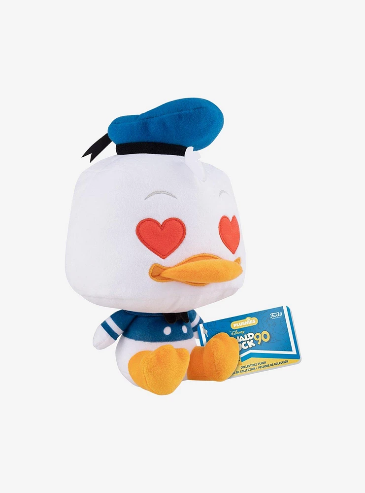 Funko Disney Heart Eyes Donald Duck 7 Inch Plush