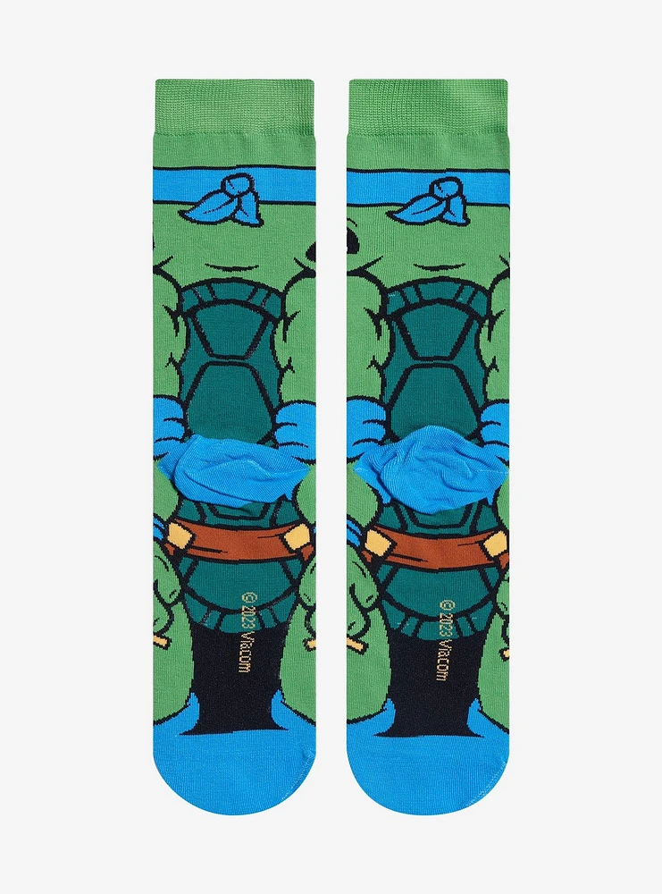 Teenage Mutant Ninja Turtles Leonardo Crew Socks