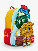 Loungefly McDonald's Fry Guys Tiered Pocket Mini Backpack