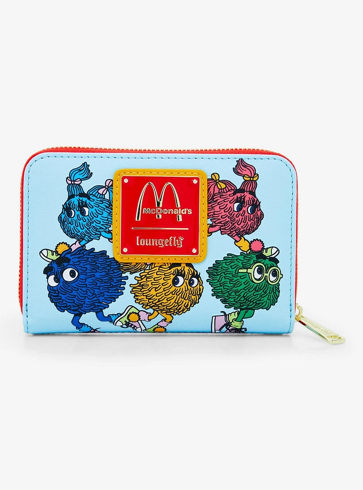 Loungefly McDonald's McDonaldland Fry Guys Zip Wallet