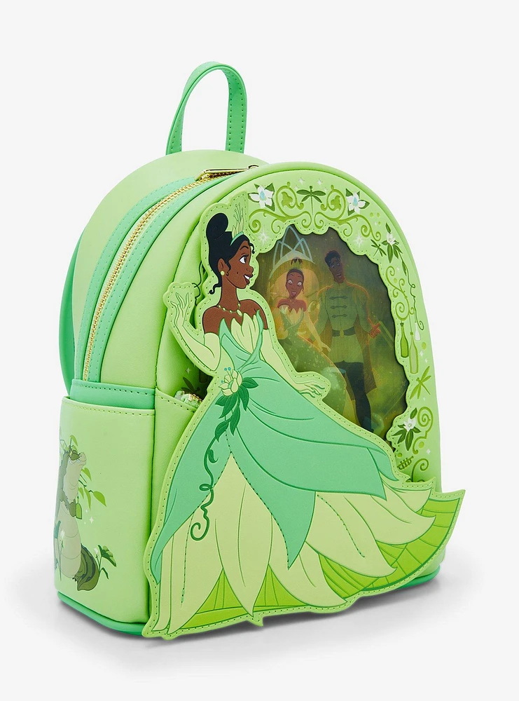 Loungefly Disney The Princess and the Frog Tiana Lenticular Portrait Mini Backpack