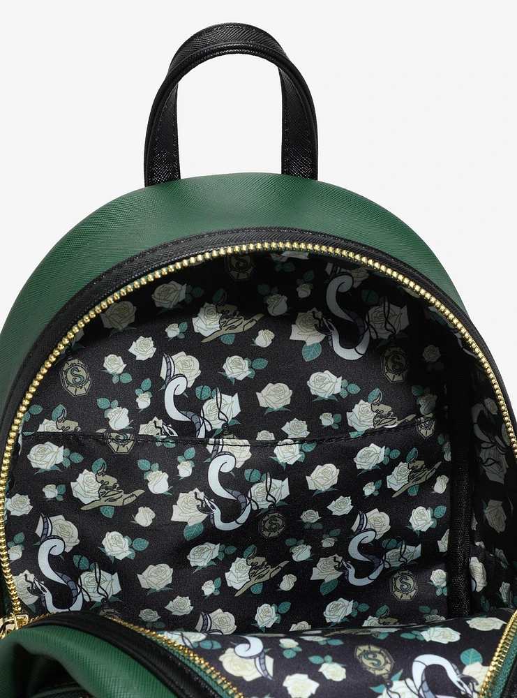 Loungefly Harry Potter Slytherin House Mini Backpack - BoxLunch Exclusive