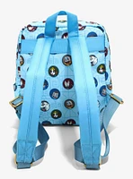 Loungefly Avatar: The Last Airbender Character Allover Print Mini Backpack