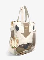 Loungefly Avatar: The Last Airbender Appa Fuzzy Figural Tote Bag Hot Topic Exclusive