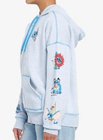 Her Universe Disney Stitch Character Mashup Girls Hoodie