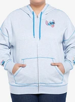 Her Universe Disney Stitch Character Mashup Girls Hoodie Plus