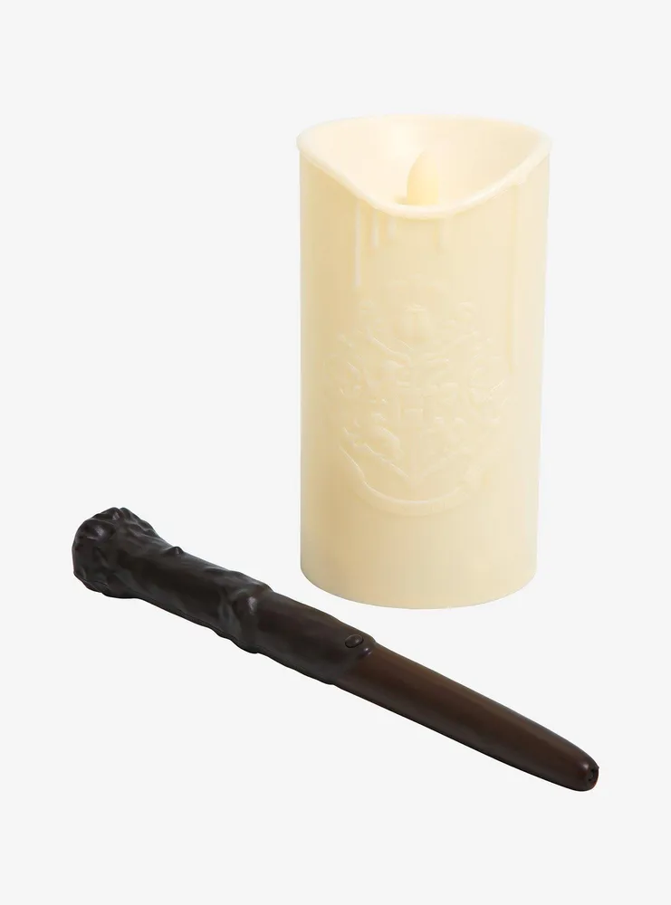 Harry Potter Candle Light & Wand Set