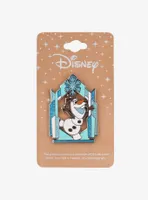 Disney Frozen Olaf Glitter Snowflake Enamel Pin - BoxLunch Exclusive