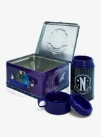 Wednesday Nevermore Academy Lunch Box & Soup Container Set