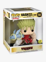 Funko Pop! Deluxe Trigun Vash with Angel Arm Glow-in-the-Dark Vinyl Figure